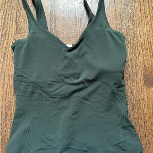 Lululemon Athletica Deep Green Tank Top